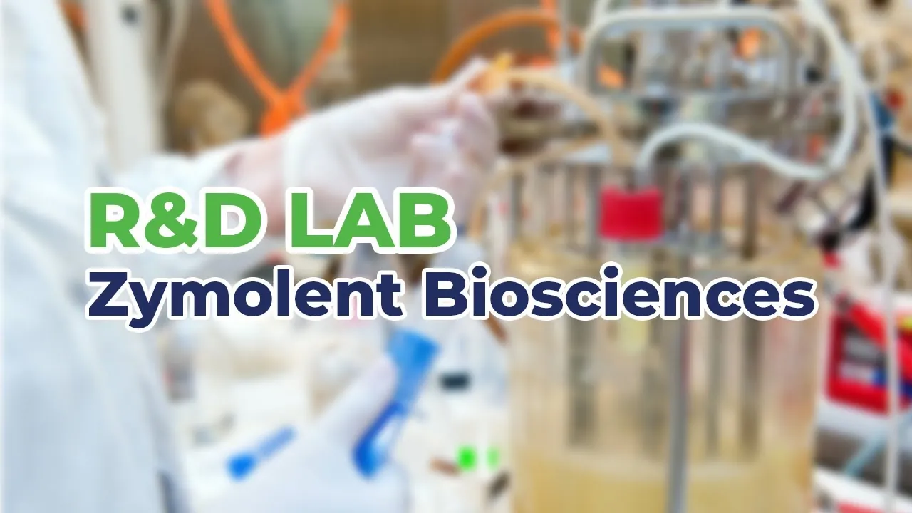 Still from the Zymolent Biosciences company film