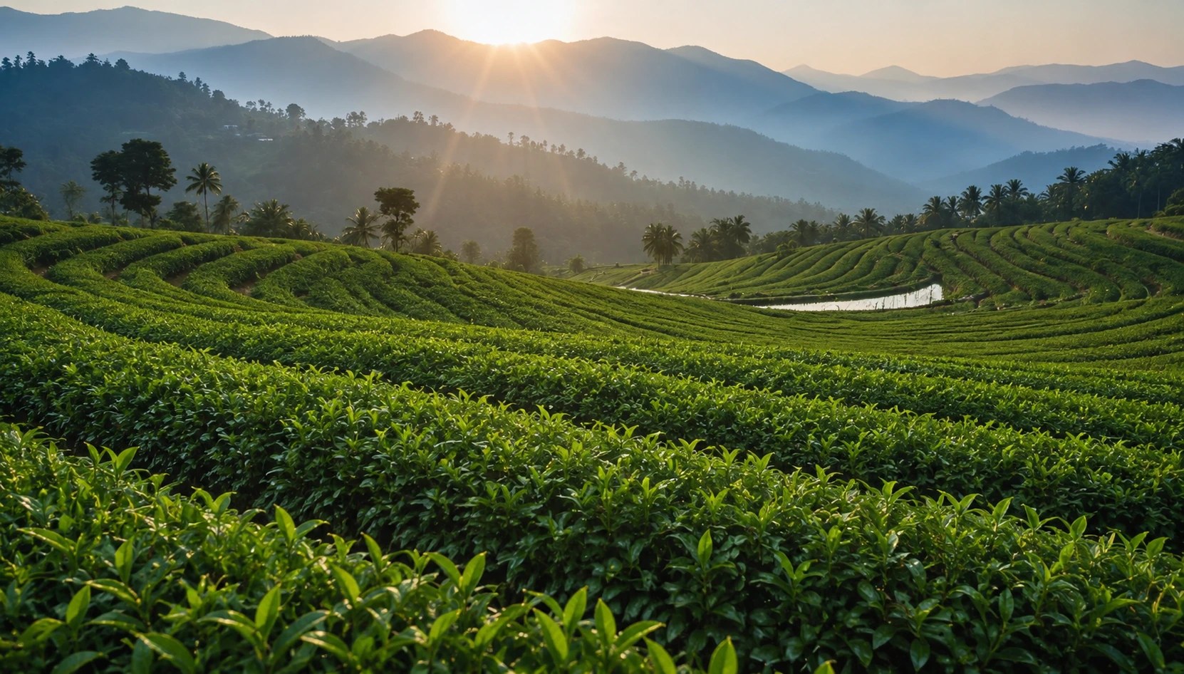 Tea garden in Assam